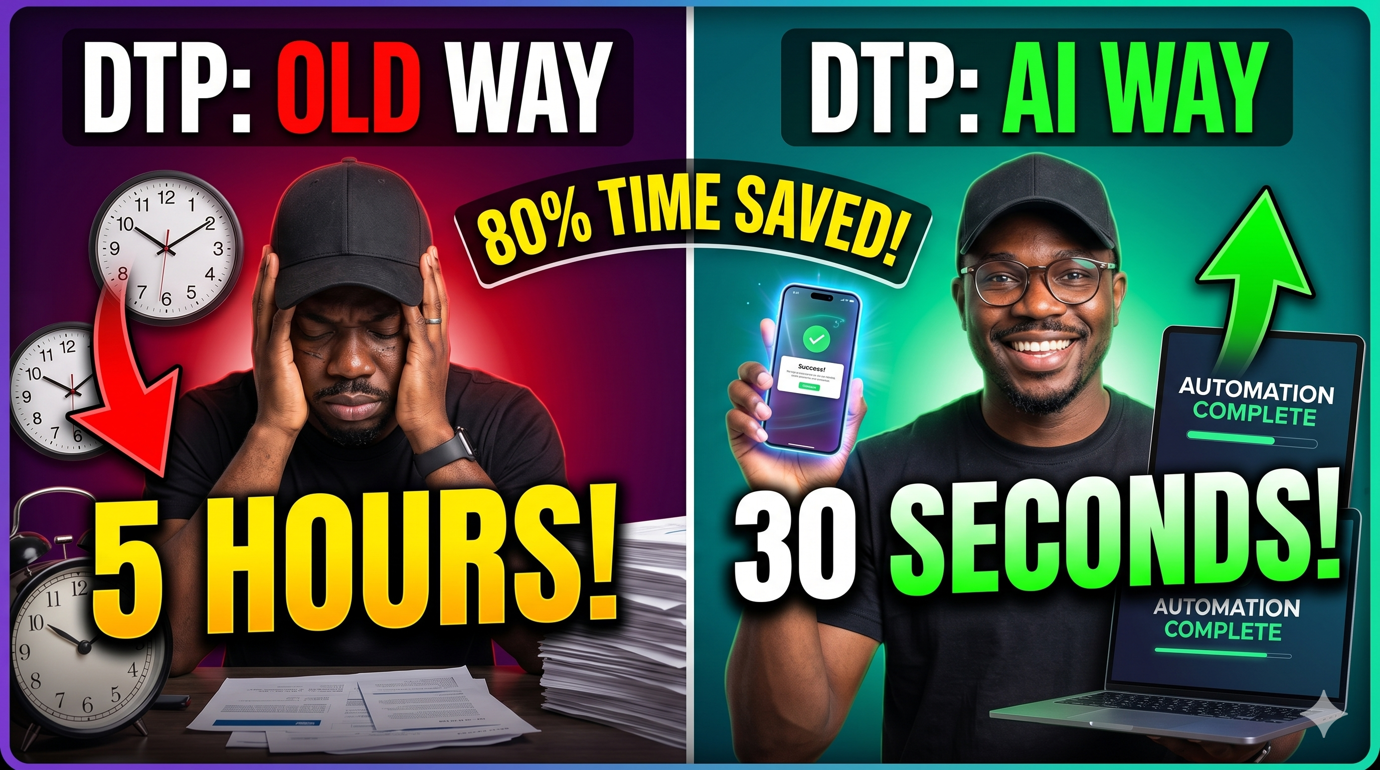 Work Dtp Update How to cut DTP Time by 80% (Best AI DTP)